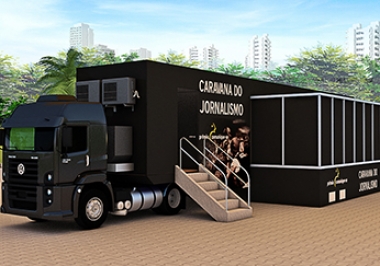 Caravana do Jornalismo: exposição itinerante estreia em São Paulo