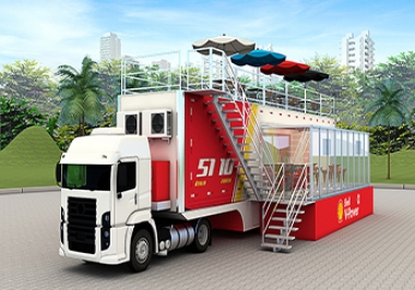 Truckvan desenvolve Camarote Móvel para piloto da Stock Car