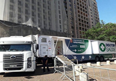 Truckvan faz parceria com Prefeitura de SP e doa Unidade Móvel
