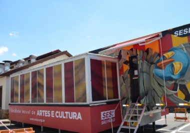 Unidade Móvel democratiza o acesso à cultura no estado de São Paulo