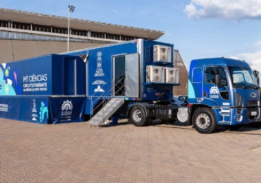 Carreta MT Ciências participa de grande evento em São Paulo